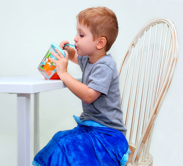 Weighted Sensory Lap Blanket by ReachTherapy Solutions | True Blue 7 lbs