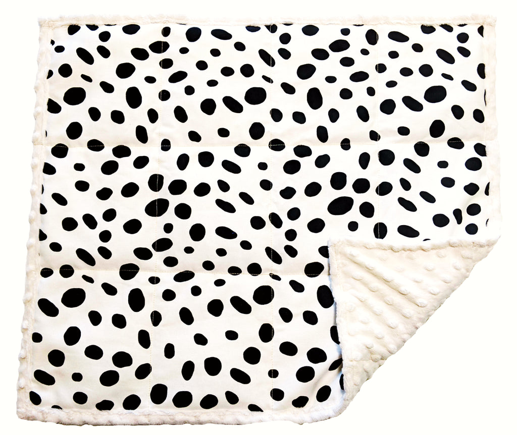Weighted Lap Pads For Kids | Lap Sensory Blankets For Children | 3 lbs Snow Leopard