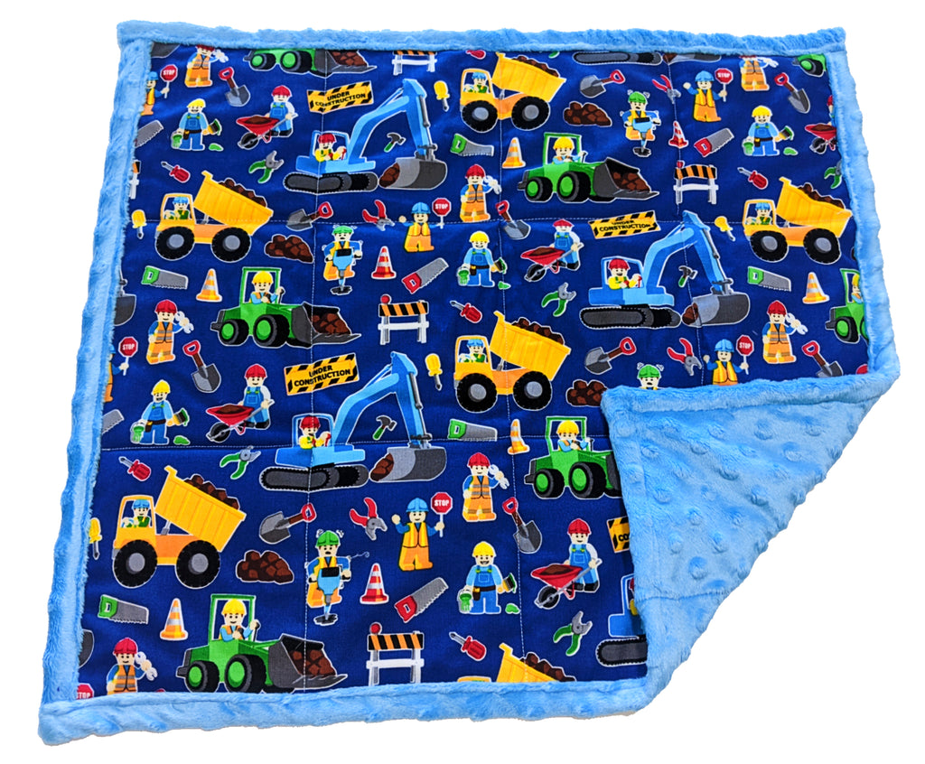Weighted Lap Pads For Kids | Lap Sensory Blankets For Children | 3 lbs The Work Crew