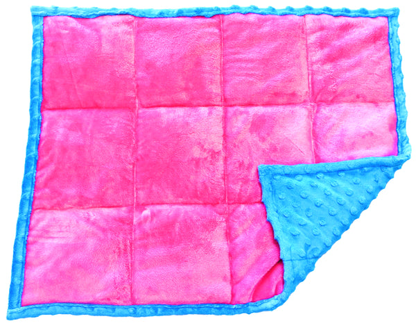 Weighted Lap Pad For Adults & Kids | 7 lbs Lap Blanket | Tickled Pink