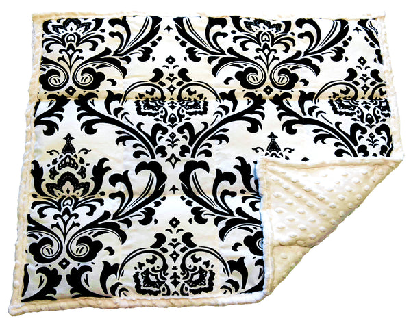 Weighted Lap Pad For Adults & Kids | 7 lbs Lap Blanket | Fleur De Lis